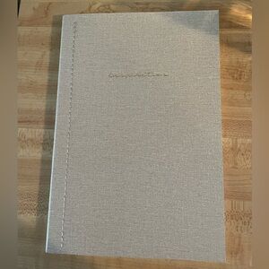 Source Unknown Gray Inspiration Notebook